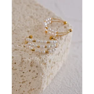 Bague perle fine fantaisie