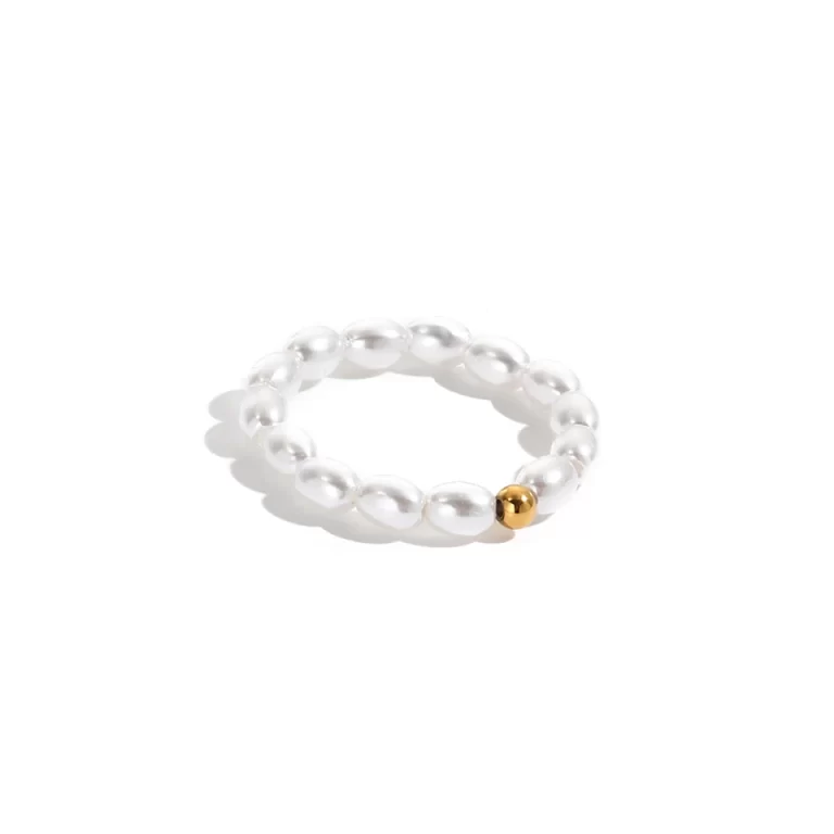 Bague Perlee