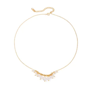 Collier perle fin or