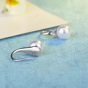 Boucles d'oreilles perles d'eau douce en argent