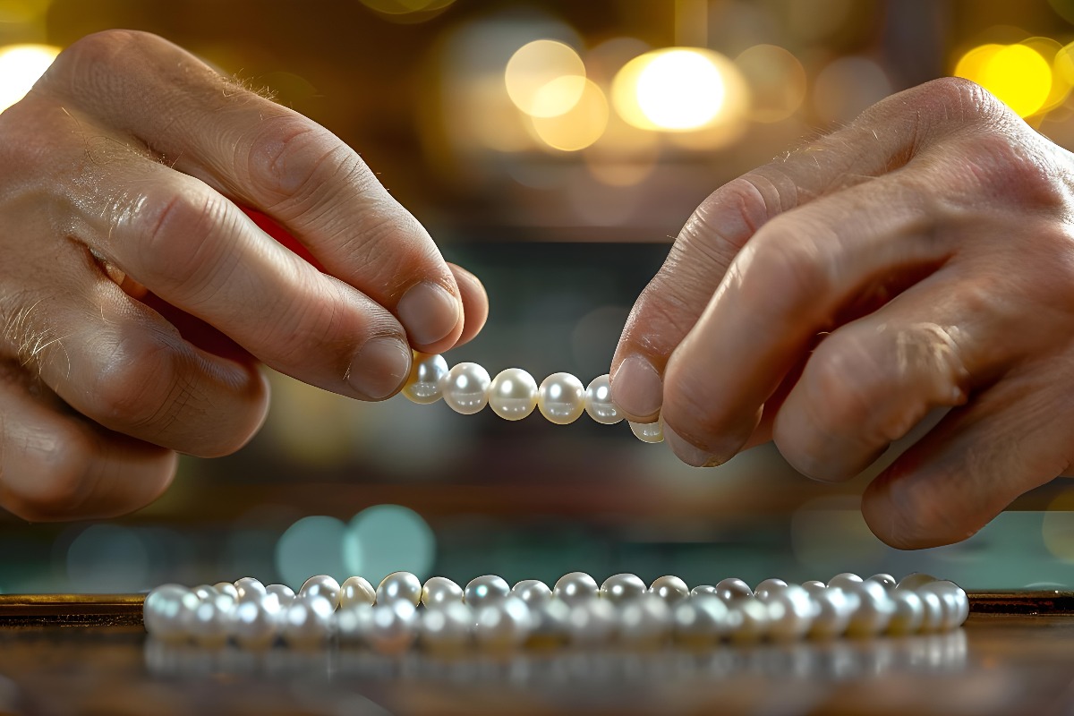 Collier élégant En Perles De Culture - Sans Marque, Style Naturel Et Finition Soignée - Parfait Pour Un Cadeau Ou Un Usage Quotidien