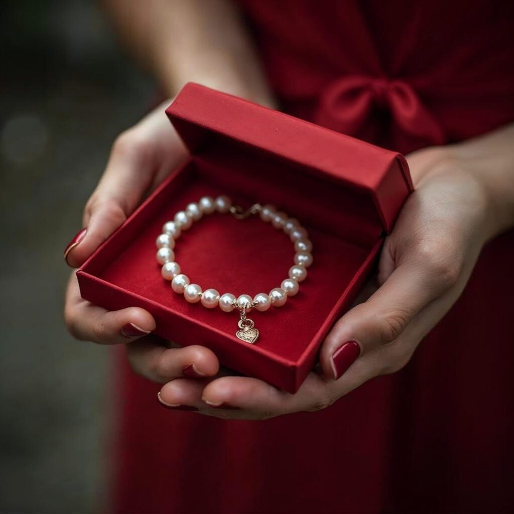 Offrir un bijou perle pour la saint-valentin