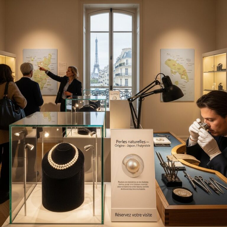 Plongez dans l’univers des perles à l’expo perles paris. Découvrez leurs origines, leurs nuances et le savoir-faire des artisans, guidé par une approche élégante et pédagogique. Perles naturelles, conseils d’entretien et histoires qui illuminent chaque bijou à Paris. Réservez votre visite.