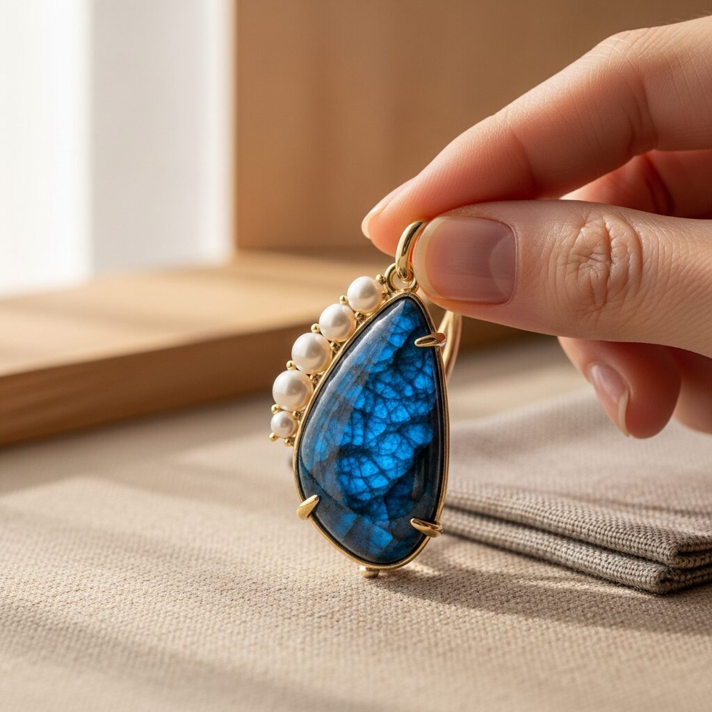 Élise vous invite à découvrir l'éclat apaisant de l'aventurine bleu, sublime complément des perles fines. Bijoux raffinés, montures éthiques et couleur profonde qui éblouit sans ostentation. Apprenez à entretenir vos pièces et trouvez votre signe d'élégance aujourd'hui.