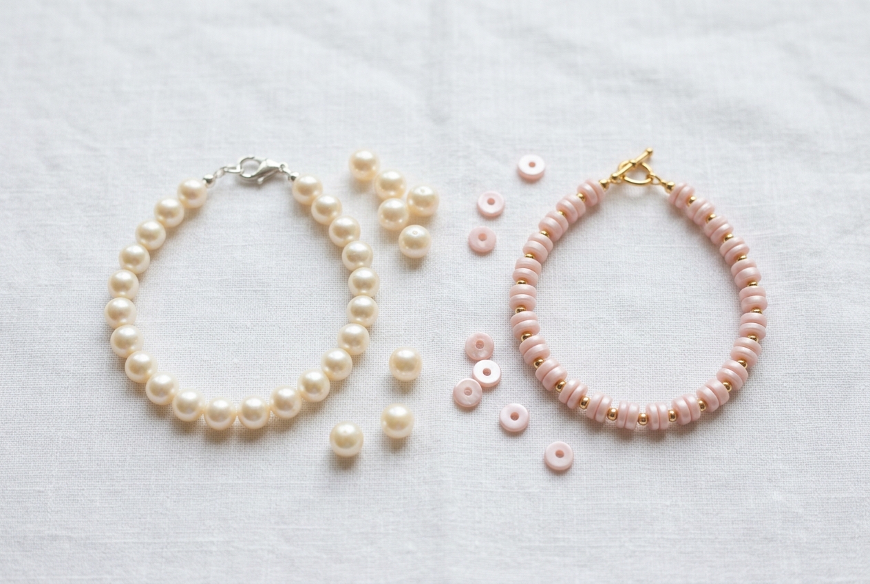 Perle plate vs perle ronde : style et porté - illustration