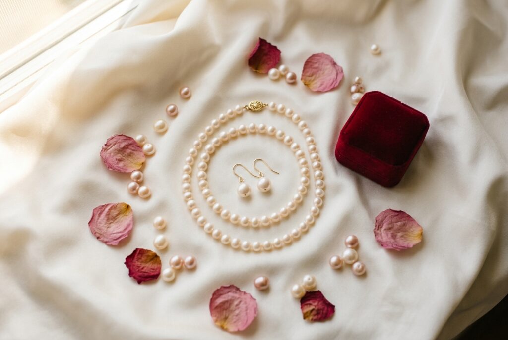 Bijoux perle cadeau saint valentin guide - illustration