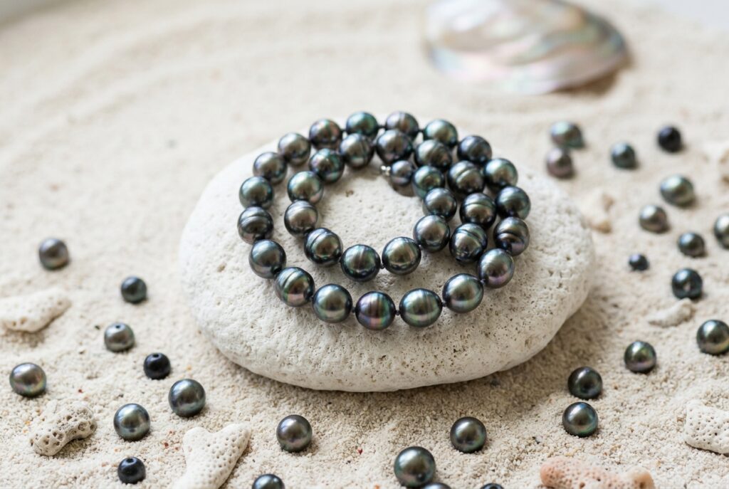 Collier perle de tahiti - illustration