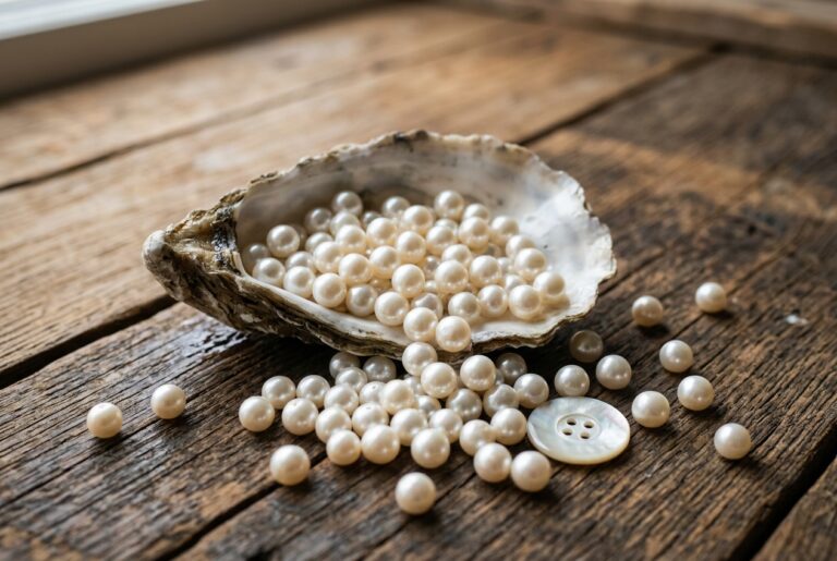 Histoire de la perle de culture : invention mikimoto - illustration